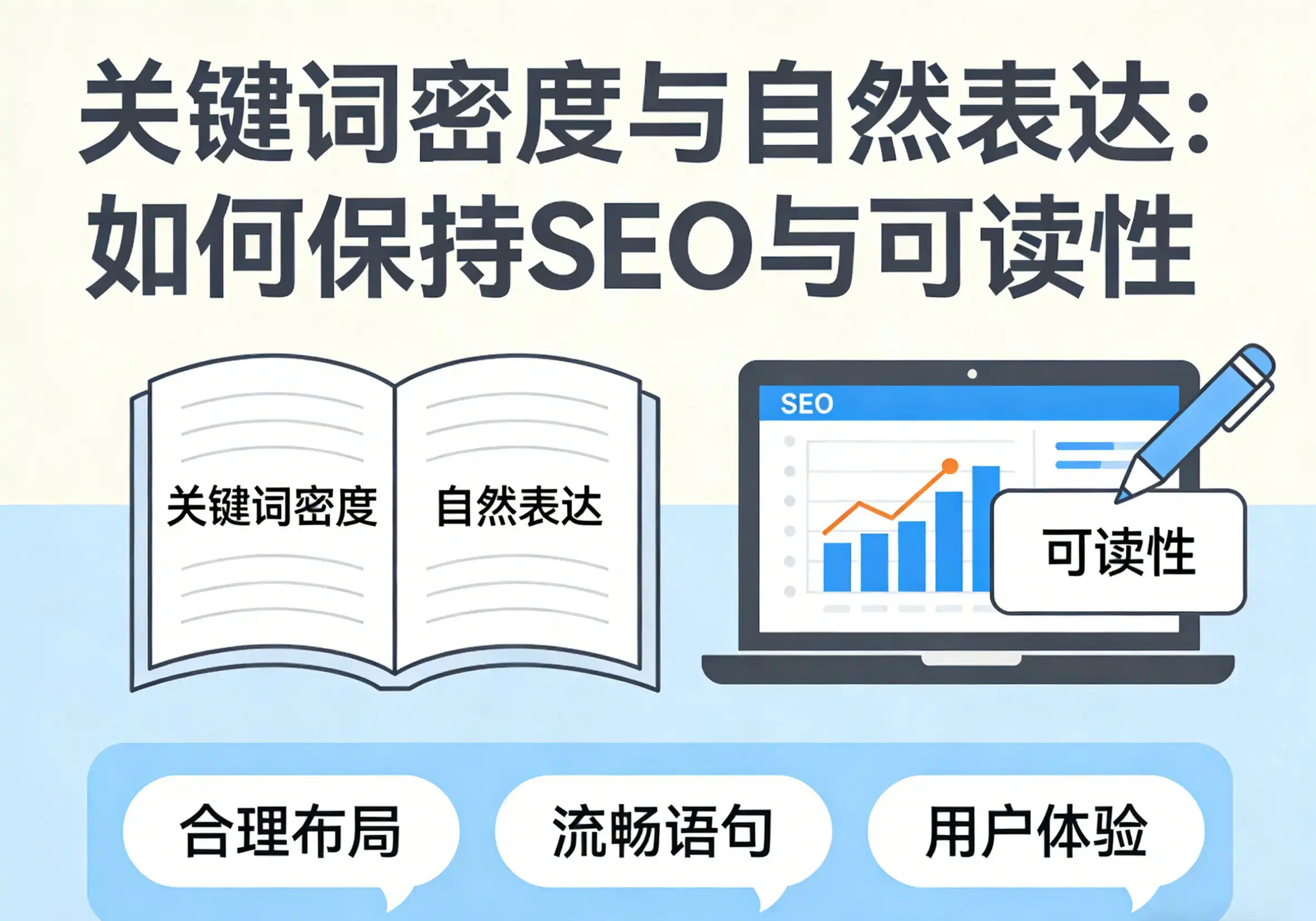 关键词密度与自然表达：如何保持SEO与可读性