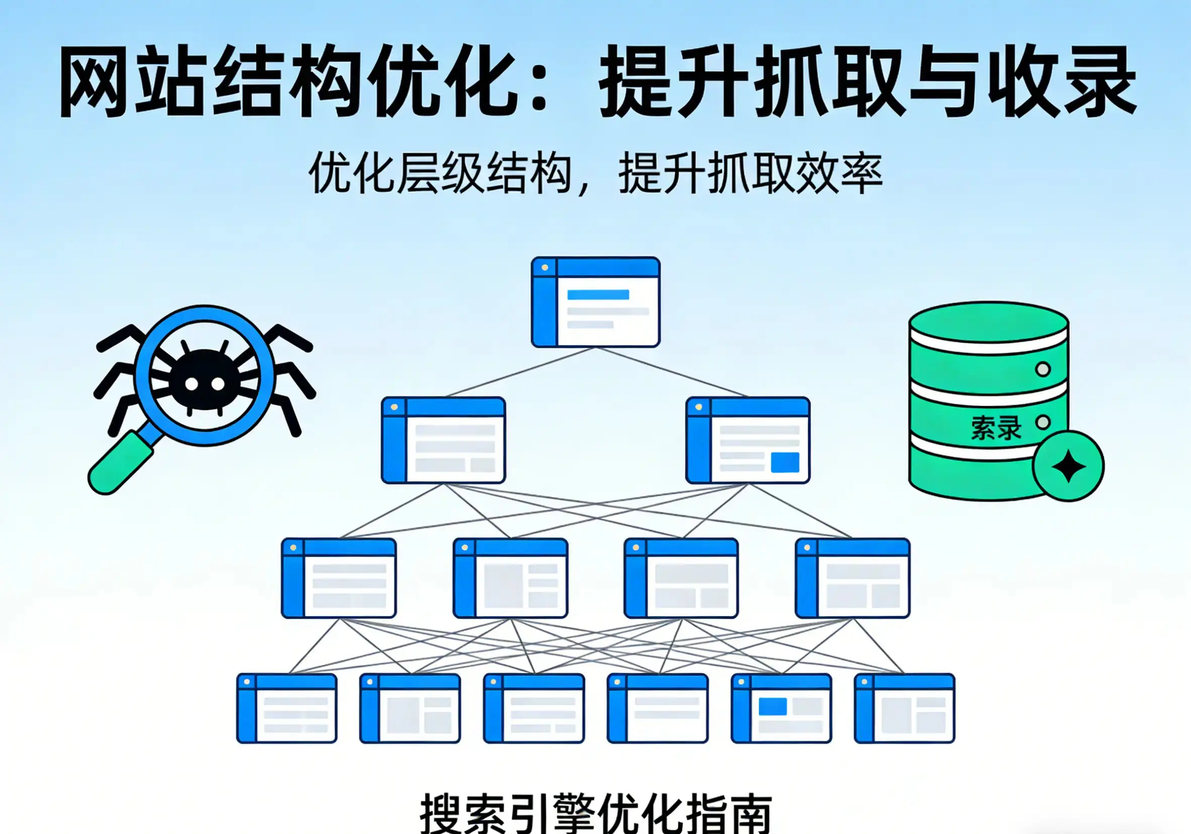 网站结构优化：提升抓取与收录