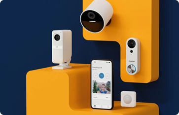 诺仁建站案例-Simpli Safe，摄像头产品网站设计，智能监控解决方案展示